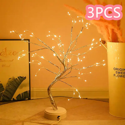 Led Tree Wire Light Bedroom Light