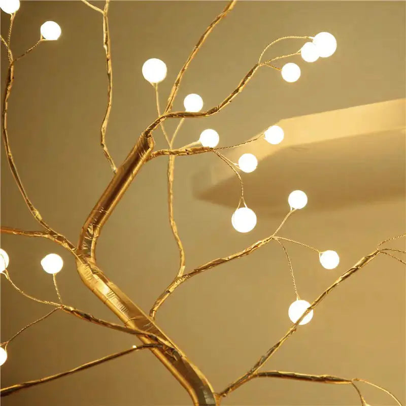 Led Tree Wire Light Bedroom Light