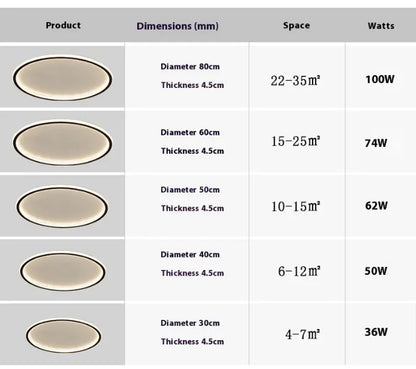 Minimalist Bedroom Ceiling Light