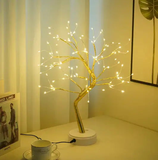 Led Tree Wire Light Bedroom Light