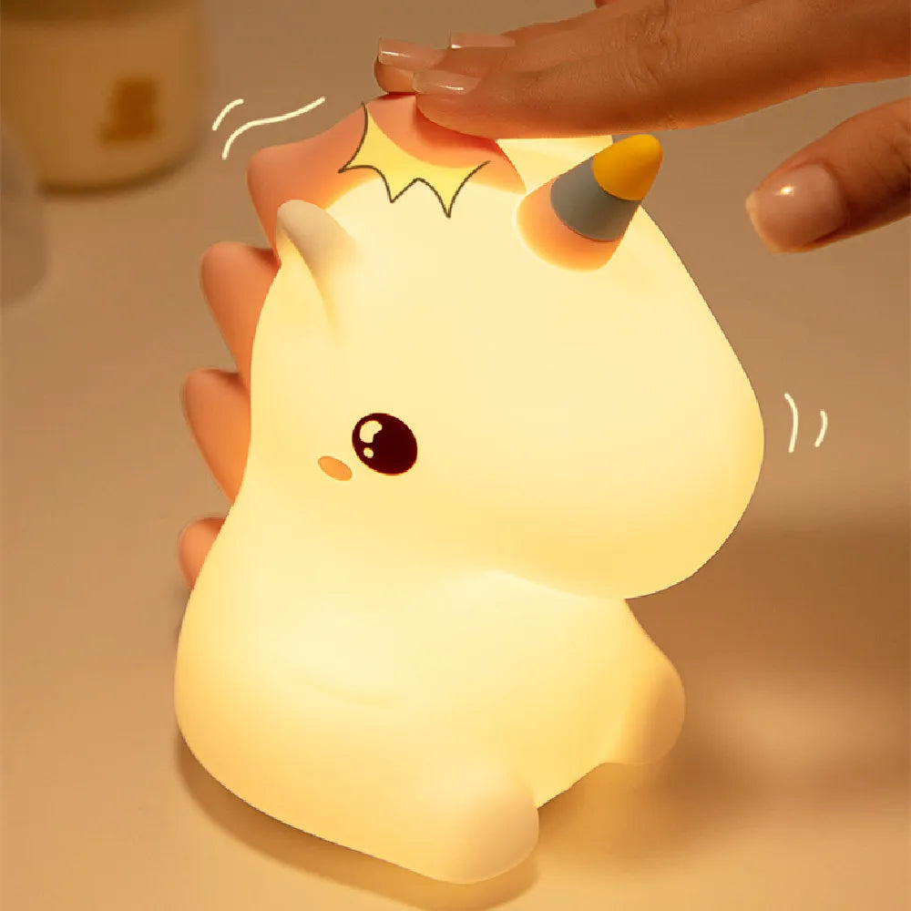 Unicorn Bedroom Silicone Night Light