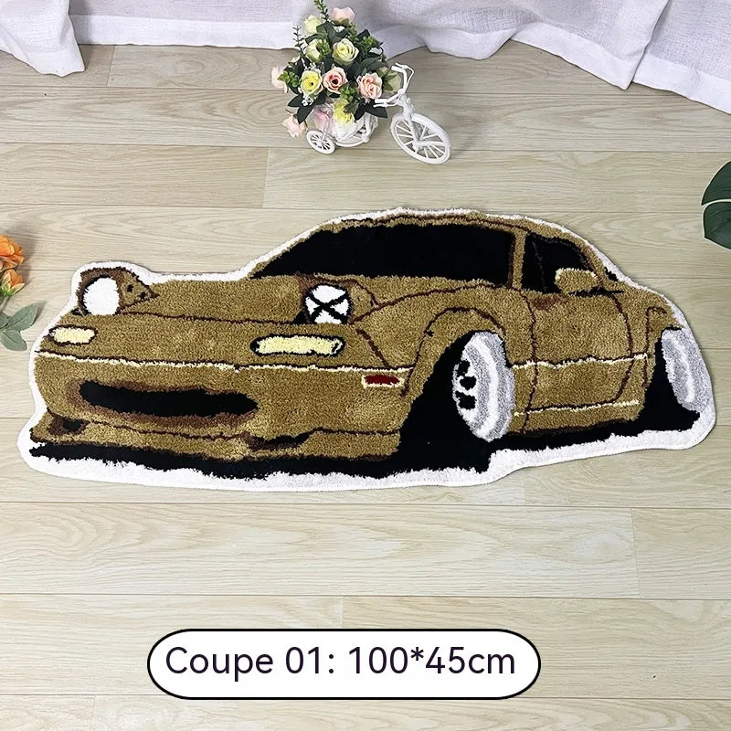 Car Living Room Floor Mat