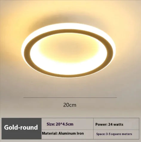 Minimalist Bedroom Ceiling Light