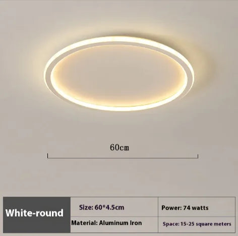 Minimalist Bedroom Ceiling Light