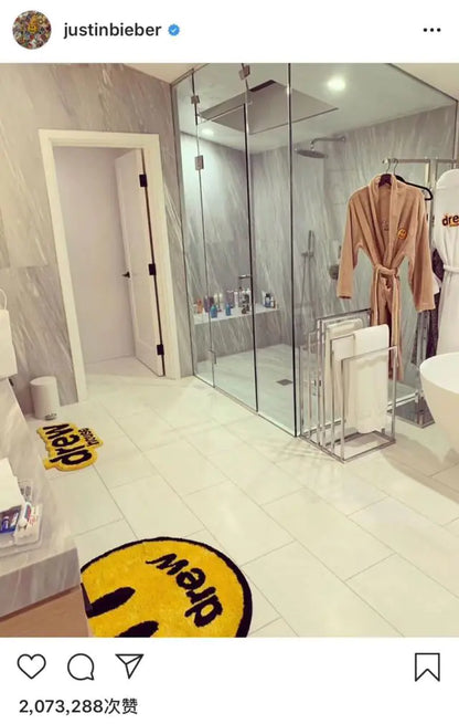 Smiley Face Rug for Bedroom Decor