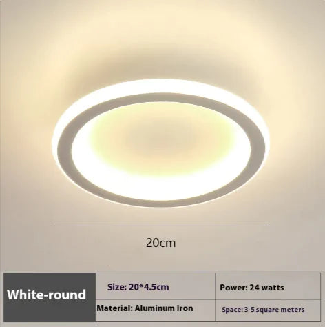 Minimalist Bedroom Ceiling Light