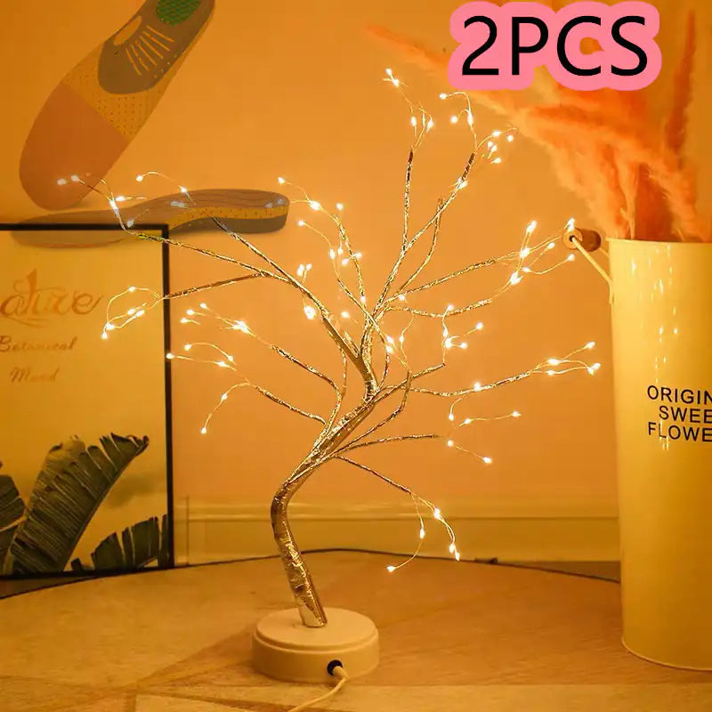 Led Tree Wire Light Bedroom Light